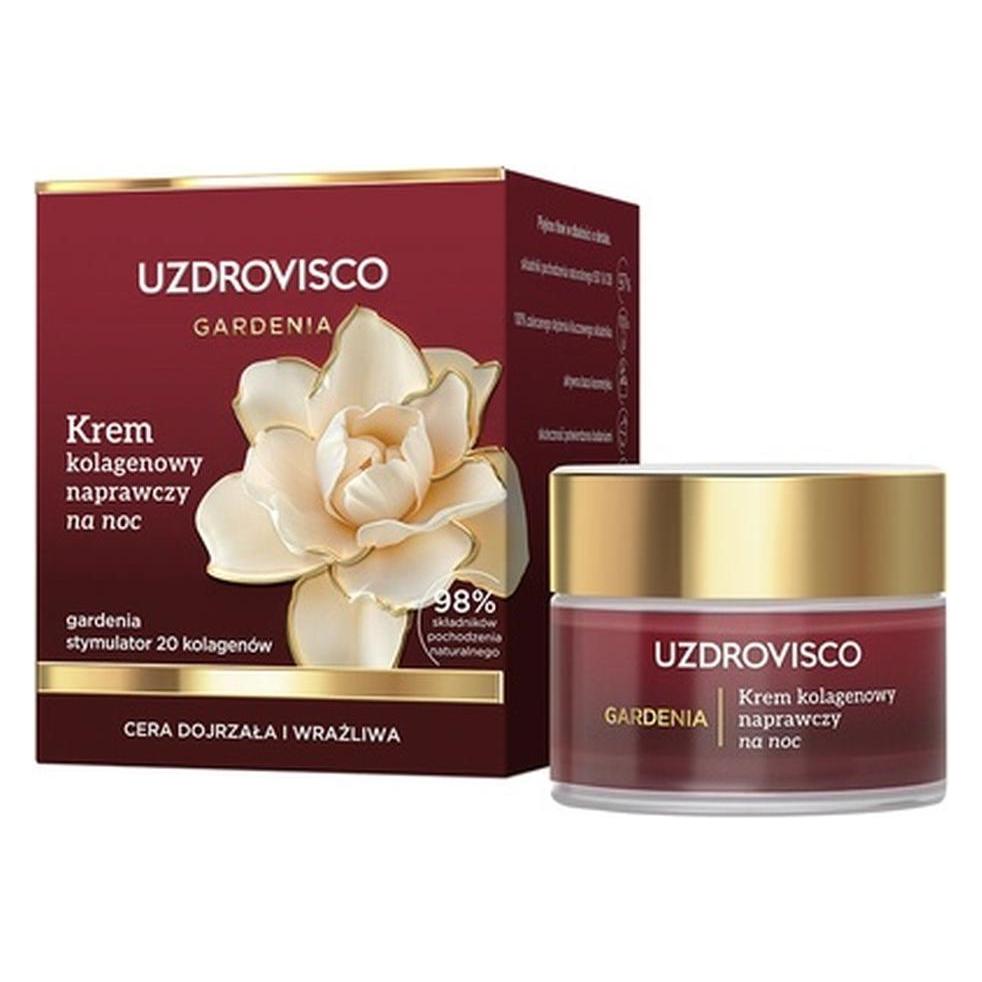 Dermika Uzdrovisco Gardenia Collagen Repair Night Cream 50ml (50 ml, Nachtcreme) (OTHER)