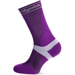 Bridgedale, Unisex, Sportsocken, MTB Mid-Season Weight T2 Merino (41 - 43), Violett