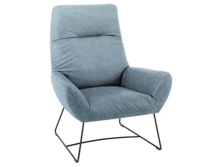 Sessel Berlin Basic Candy / Farbe: Aqua / Material: Stoff Basic