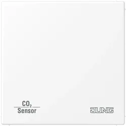 Jung CO2LS2178WWM KNX CO2-Sensor, Duroplast lackiert, Serie LS, schneeweiß matt