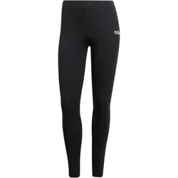 adidas Essentials Linear Baumwoll Leggings Damen JG8621 - black/white XL