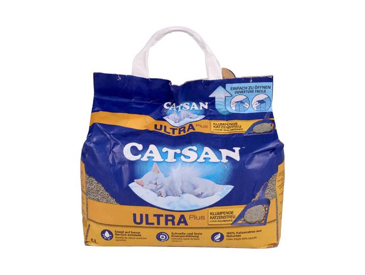 Catsan Ultra plus Katzenstreu klumpend