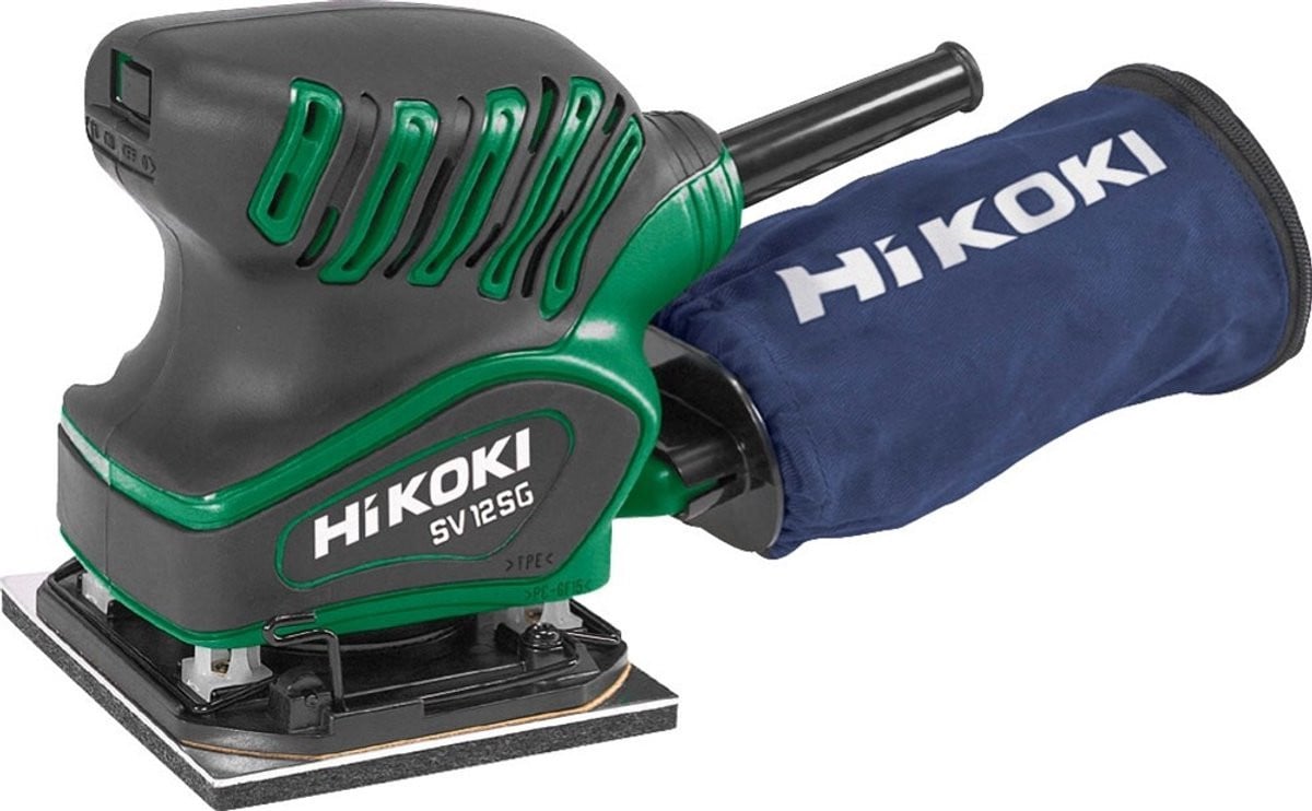 Hikoki SV12SGWBZ Vlakschuurmachine 200W met stofzak