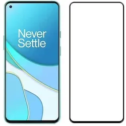 Screenguard OnePlus 8T Full Screen Panzerglas Schutzfolie 2.5D 9H (OnePlus 8T), Smartphone Schutzfolie, Schwarz