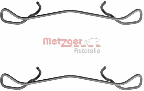 Metzger Autoteile Zubehörsatz, Scheibenbremsbelag 109-1189