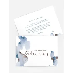 Geburtstagseinladung selbst gestalten mit Spruch und Fotos im Onlinedesigner bei Meine-Kartenmanufaktur.de