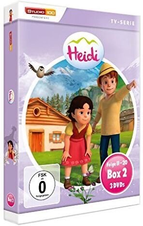 Jérôme Mouscadet - Heidi - Box 2, Folge 11-20 [3 DVDs] - Preis vom 11.10.2026 03:10:56 h