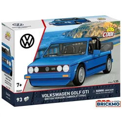 Cobi Cars 24661 Volkswagen Golf GTI Cabriolet 1981 24661