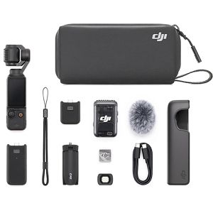 DJI Osmo Pocket 3 Creator Combo Action-Cam, 4K/120fps, 9,4MP, 108° Weitwinkel