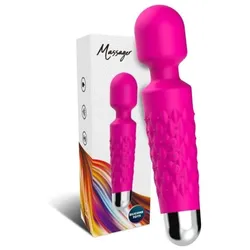 Armony, Vibrator, Postman Masajeador & Vibrador Cabeza Flexible Fucsia