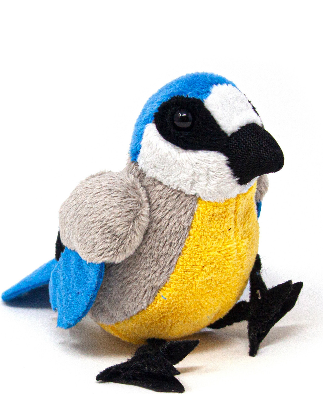 Cornelissen Blauwe mees knuffel - 11 cm