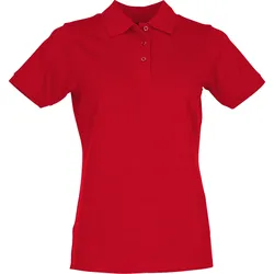 James & Nicholson Classic Polo Ladies Damen Shirt Poloshirt NEU, red, M