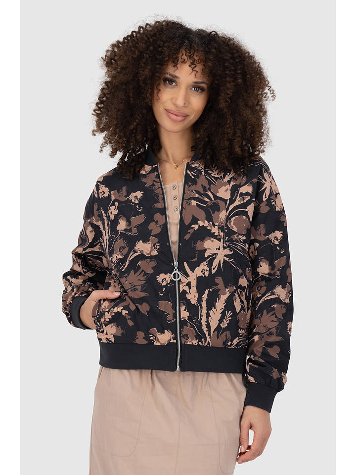 alife and kickin Blouson "Ezra" in Braun/ Schwarz - XXL