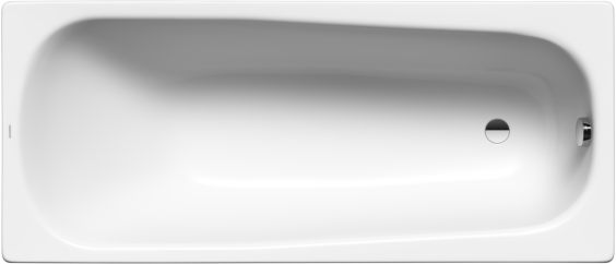 Kaldewei SANIFORM 374 Badewanne 112200011001 175x75cm, Invisible Grip, glänzend, alpinweiß