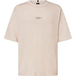 Oakley, Herren, Sportshirt, Stacked Metal T-Shirt (L), Beige