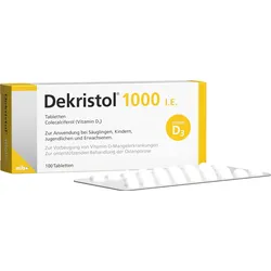 Dekristol 1000 I.E. 100 St Tabletten