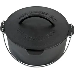 Big Green Egg Grill Dutch Oven Gusseisen Schwarz