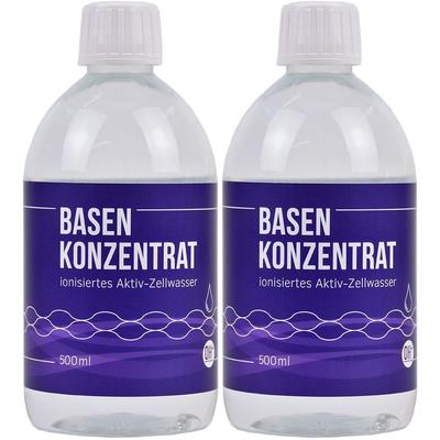 Basen Konzentrat ionisiertes Aktiv-Zellwasser 2x 2x500 ml Flüssigkeit zum Einnehmen