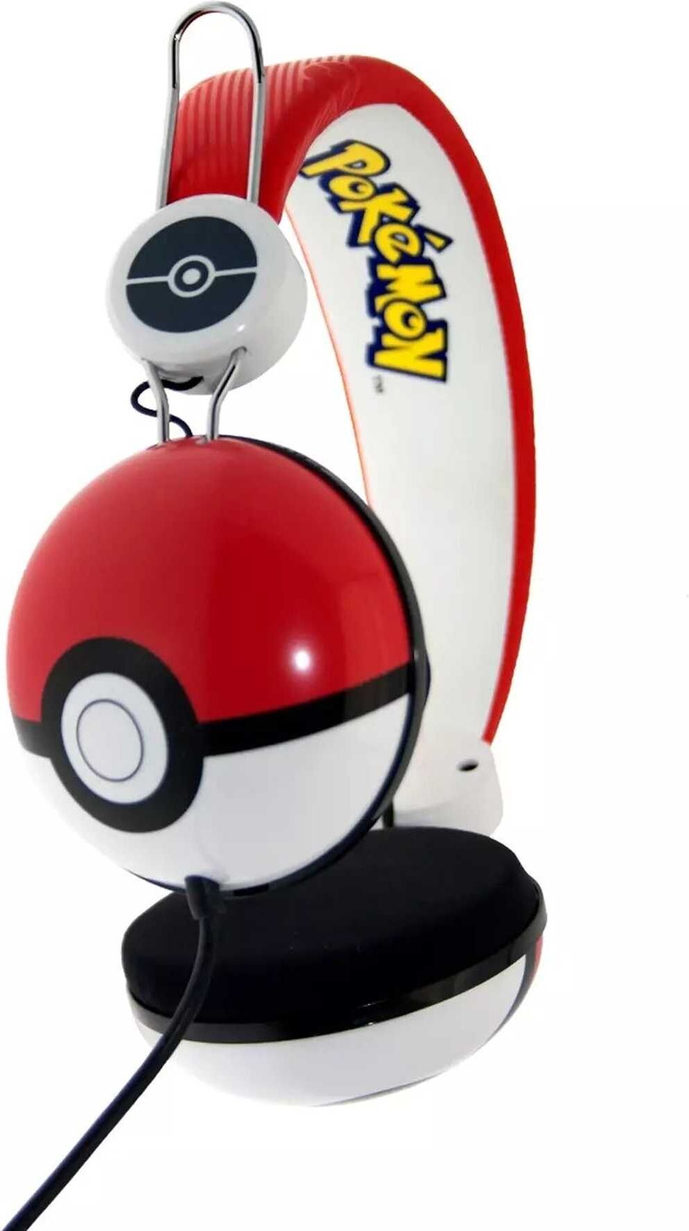 OTL Technologies Pokémon Pokéball Kids Round Wired Headphones - Red/White