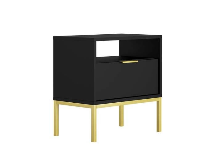 Table de chevet Seattle Noir