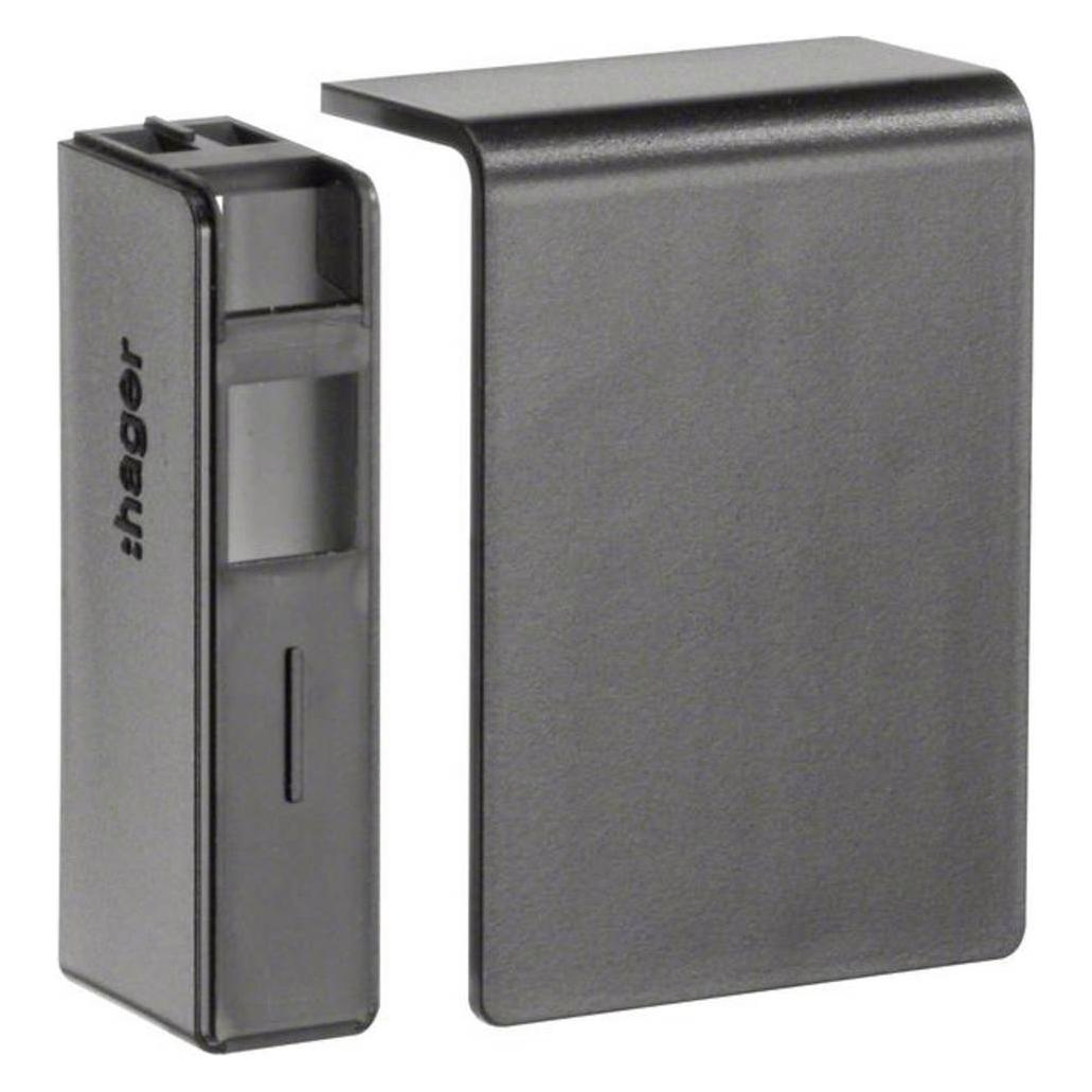 Hager SL2005569011 - Graphit - ABS - Polycarbonat (PC) - CE - 40 mm (SL2005569011)