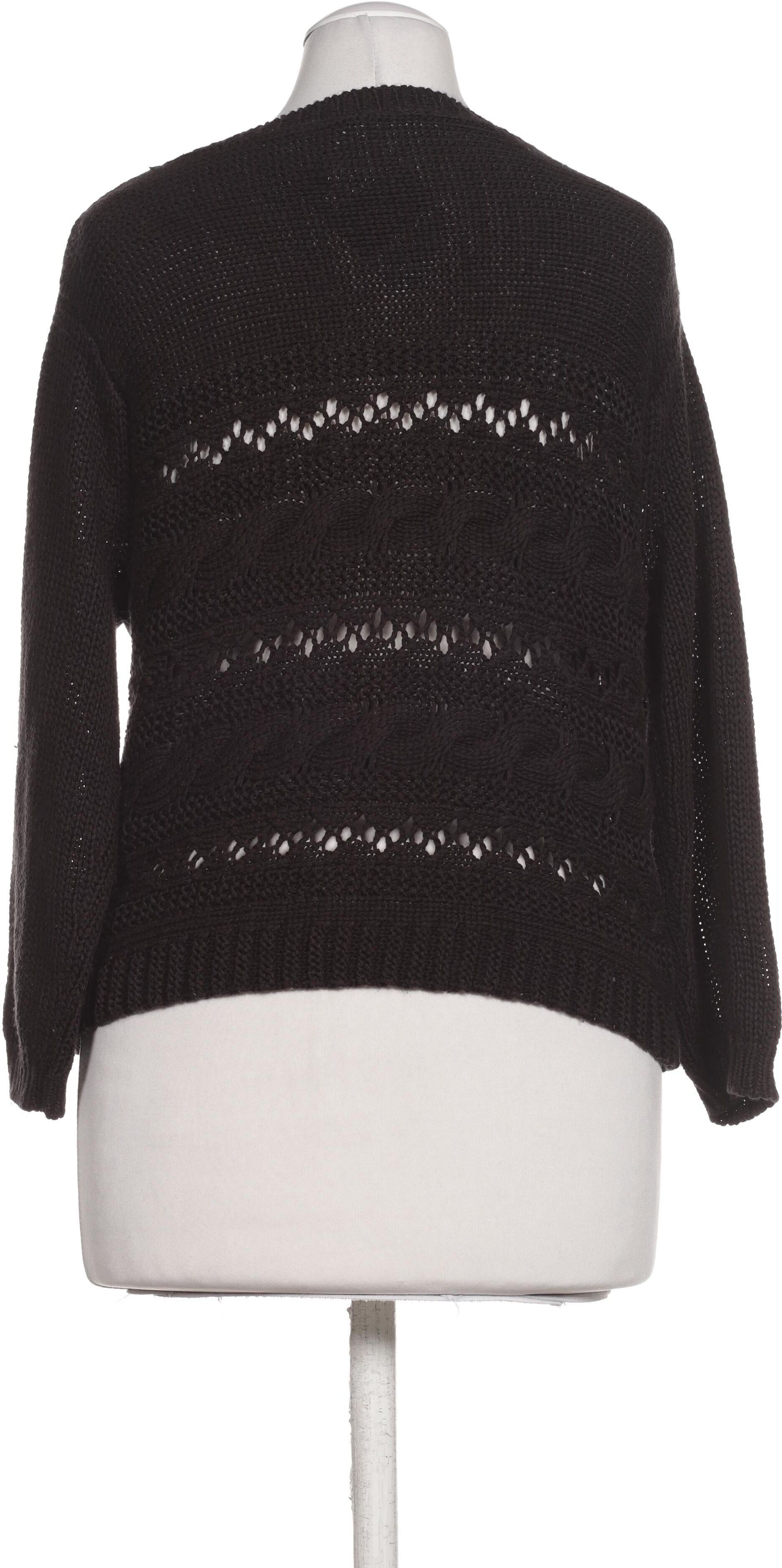 Monki Damen Pullover, Schwarz, Gr. XS, Synthetik - Second Hand