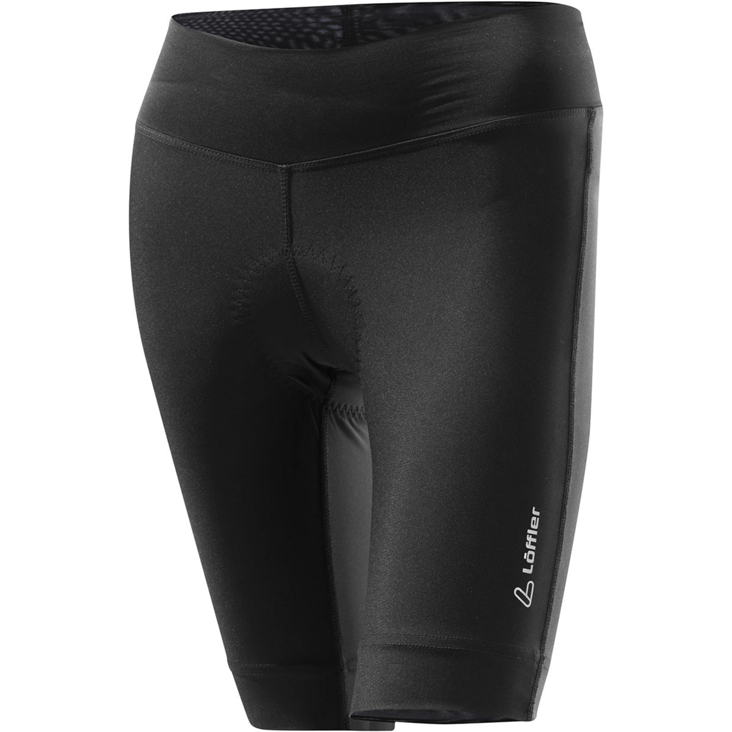 Löffler Tour Radhose kurz Damen Fahrradhose schwarz Größe XS Mountainbike | Rennrad | Gravel Elastisch
