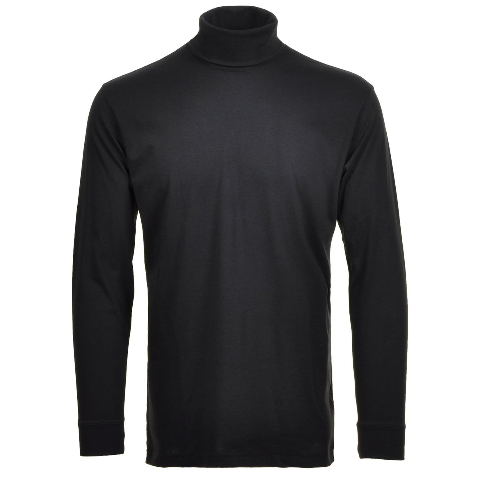 Langarm Basic Rollkragen Regular Fit Herren Longsleeve