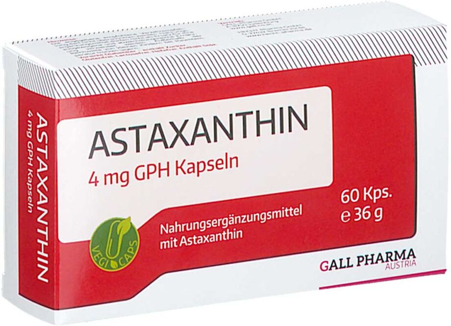 Astaxanthin 4 mg Gph Kapseln 60stk