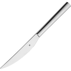 WMF Steakmesser Nuova, in Geschenkbox, 6 Stück, 10 cm Edelstahlklingen mit Wellenschliff, Edelstahlgriff