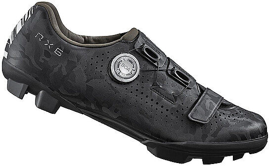 Shimano Herren Gravel Schuhe RX6 schwarz   42 M
