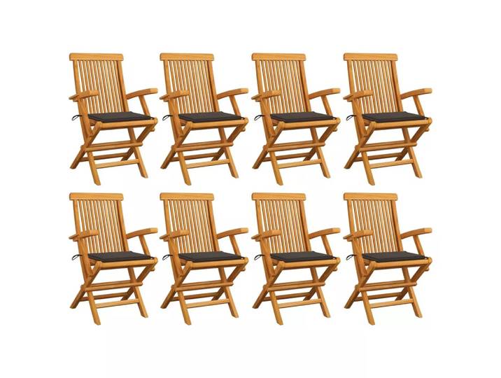 VidaXL - Gartenstuhl, One Size, Beige