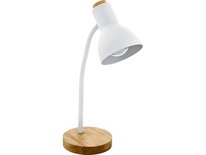 EGLO Veradal, Weiß, Holz, Kunststoff, Stahl, Holz, IP20, II, E27, 1 Glühbirne(n)