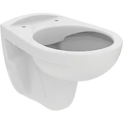 Ideal Standard Eurovit Wandtiefspül-WC, ohne Spülrand, Weiß, K881001