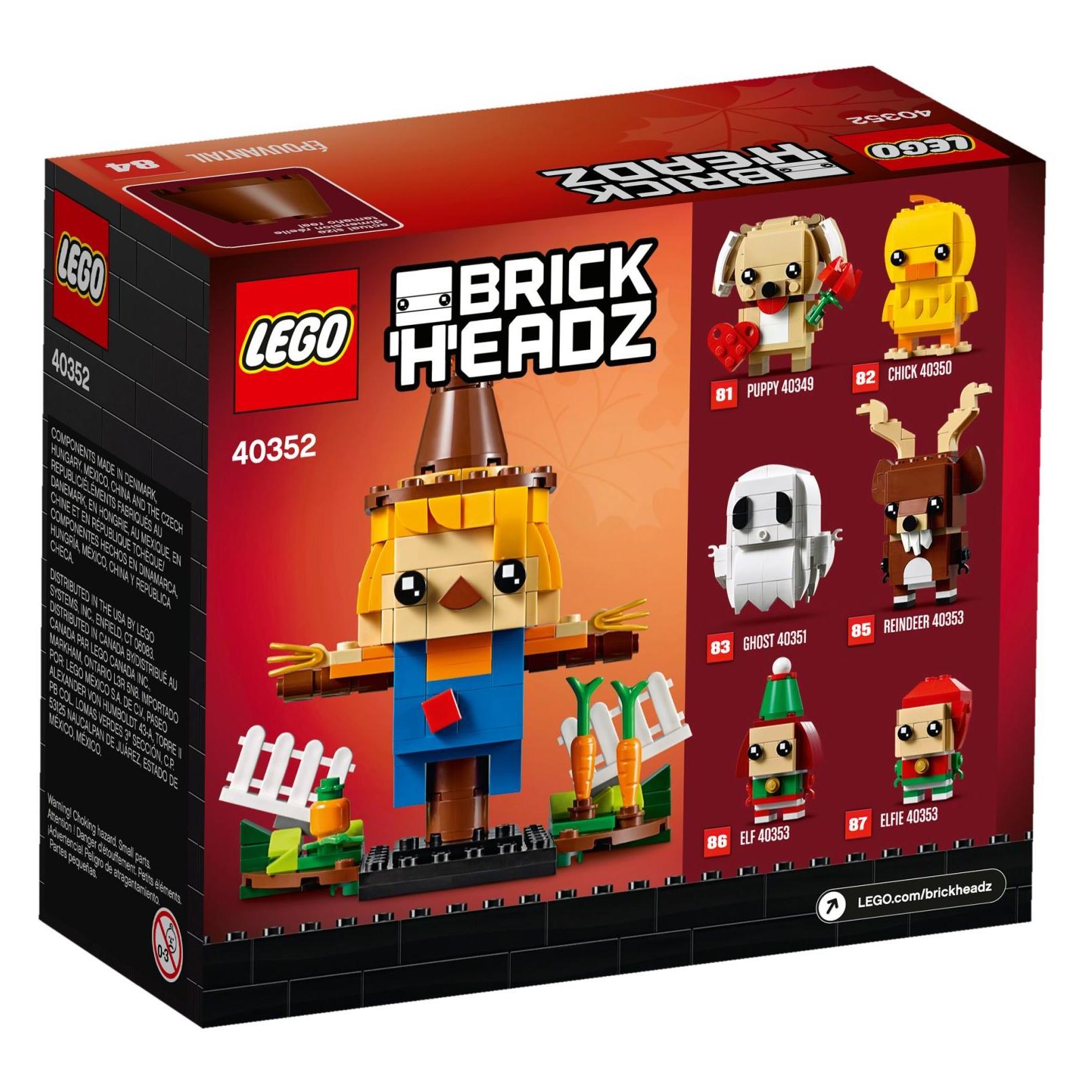 LEGO Brickheadz Thanksgiving Vogelscheuche 40352 (40352, LEGO Brickheadz) (40352)