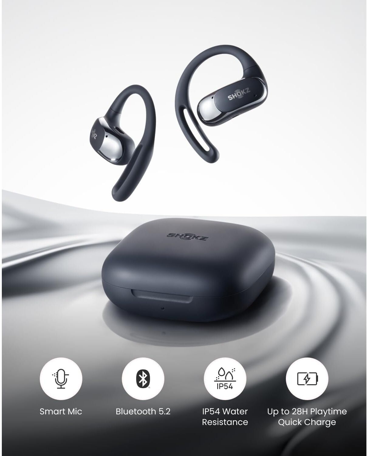 SHOKZ OpenFit Air Open-Ear Headphones