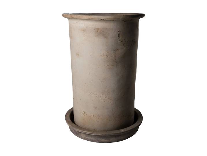 ERNST Pot en terre cuite Ernst avec soucoupe Ø25x35 cm