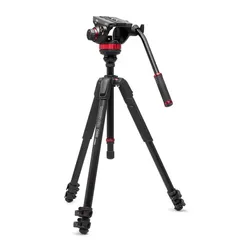 Manfrotto MVK502055XPRO3 mit Fluid-Kopf, 3 Segmente