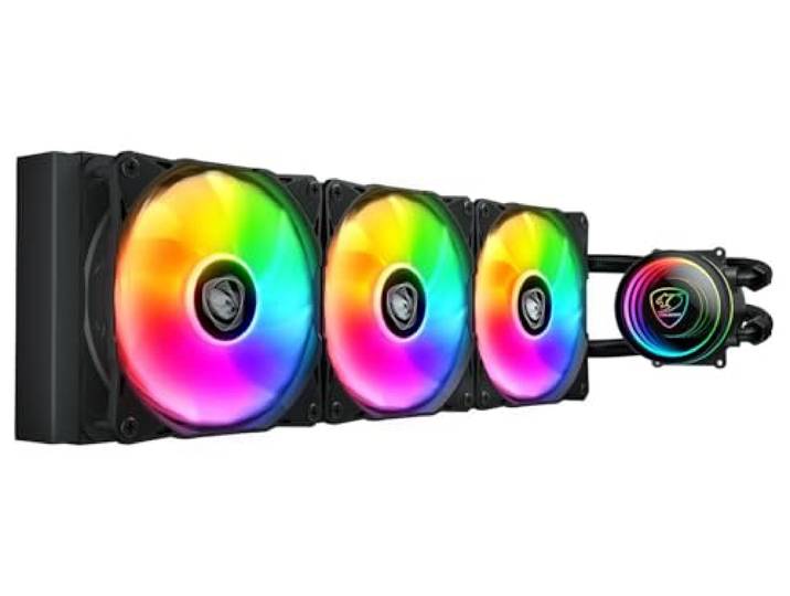 COUGAR CPU waterkoeling, Poseidon Elite 360, ARGB Zwart