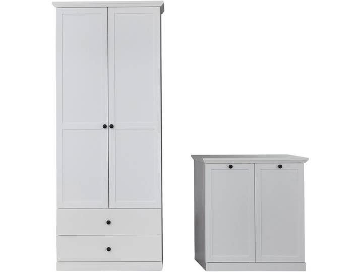 Wombat Garderobenmöbel weiss - Material: Holzwerkstoff - 33