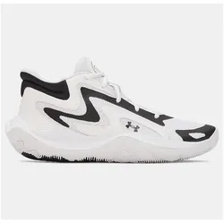Under Armour, Unisex, Hallenschuhe, UA Jet 25 (45.5), Weiss