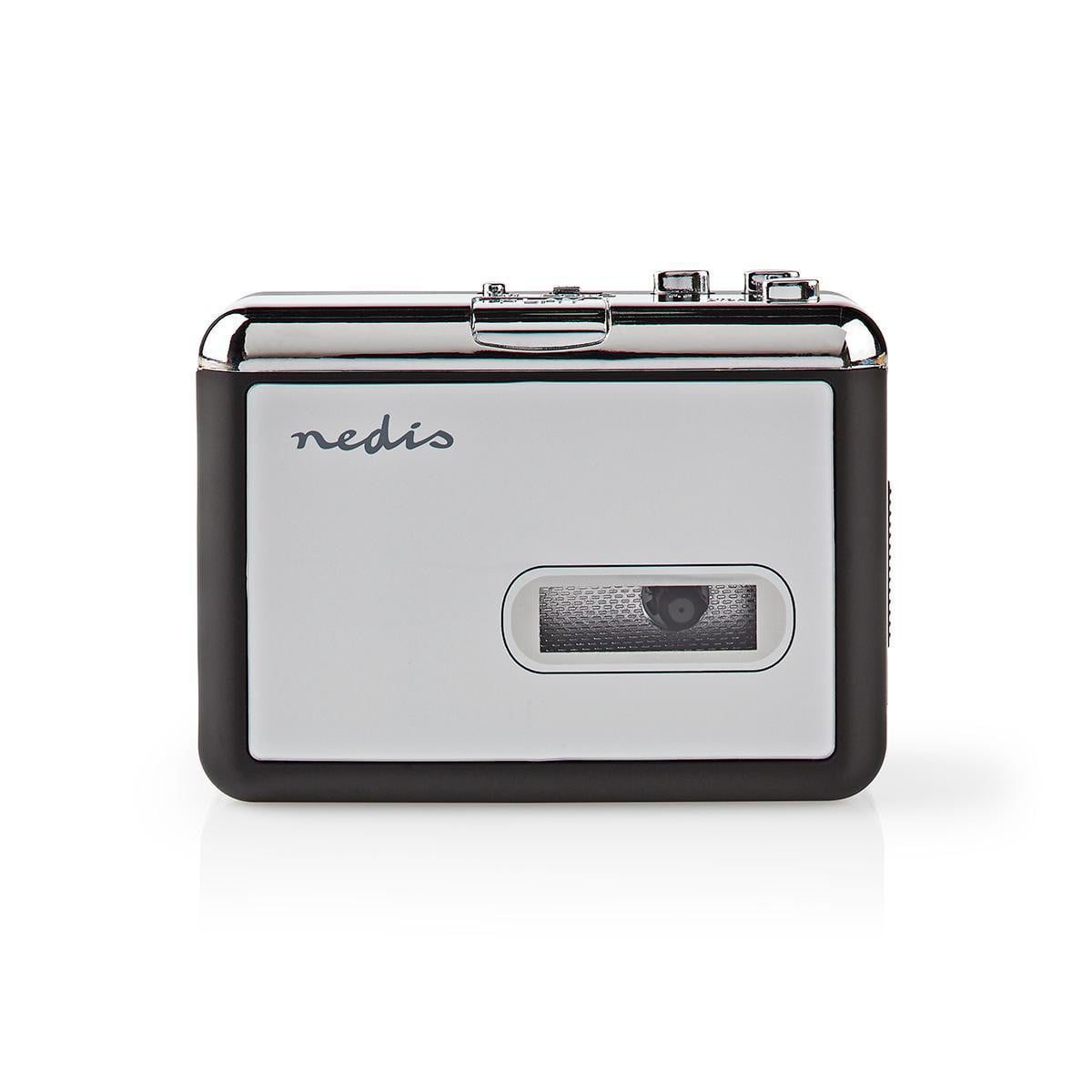 Nedis Draagbare USB-cassette-naar-MP3-converter inclusief USB-kabel en software