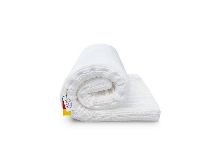 FMP Matratzenmanufaktur, Topper FMP orthopädische Comfort Matratzenauflage 8 cm hoch, Viscoschaum, (1-tlg), Für Druckentlastung und mehr Komfort