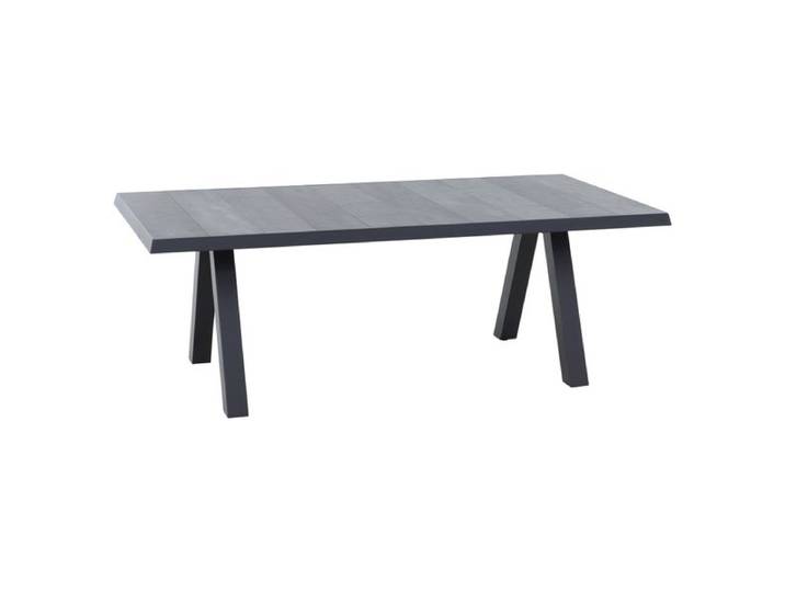 Siena Garden Tirana Gartentisch 200x100cm Aluminium/Keramikfliese