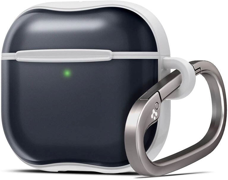Spigen Classic C1 AirPods (5. & 4. Gen.) Hårdt Plastik Cover - Karabinhage - Sort / Hvid