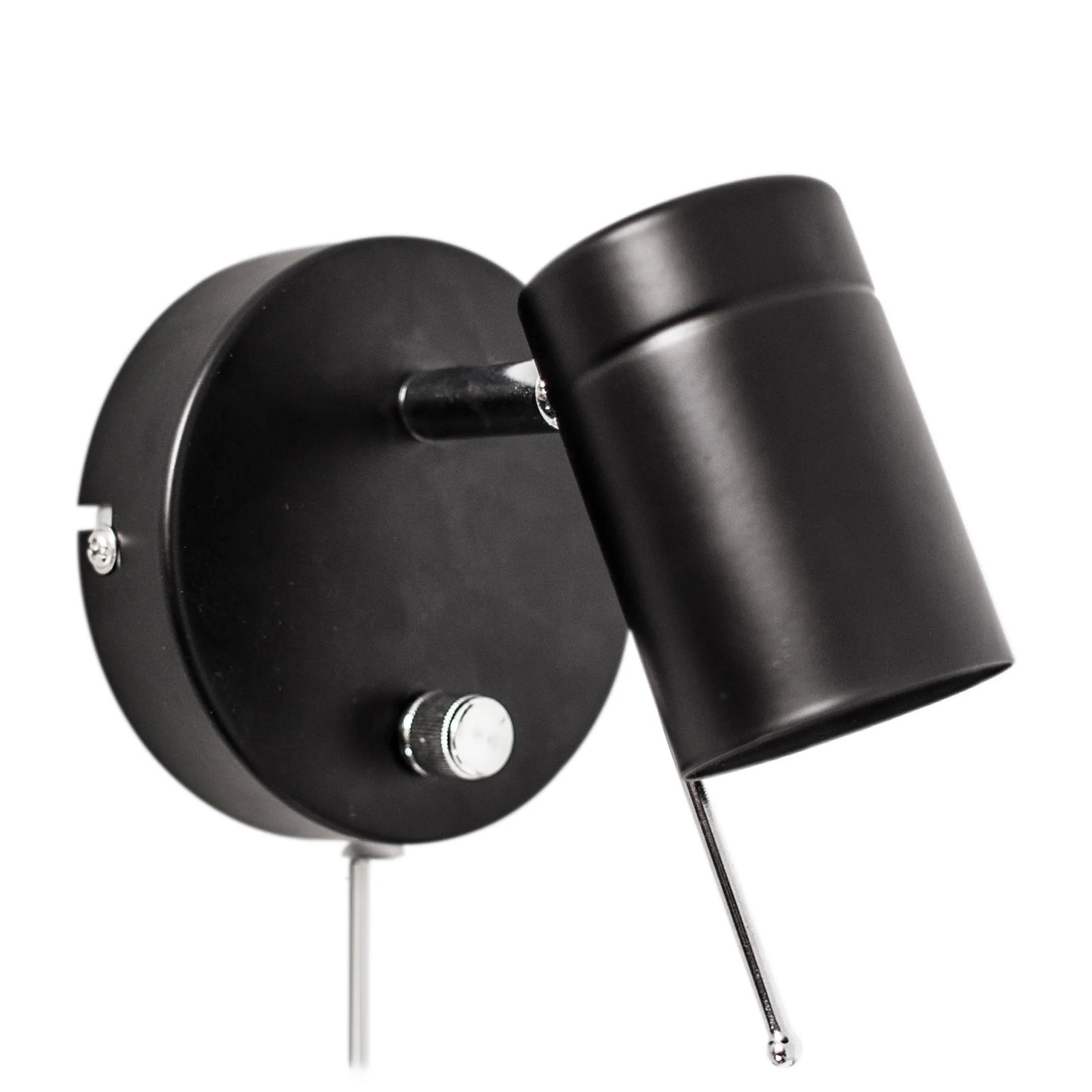 By Rydéns Correct wandlamp Zwart met dimmer en GU10 fitting