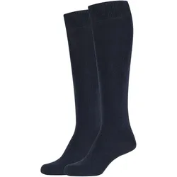 2er Pack s.Oliver Originals Kniestrümpfe 5999 - navy 39-42