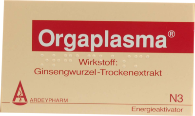 Ardeypharm GmbH ORGAPLASMA überzogene Tabletten 100 St 04586244