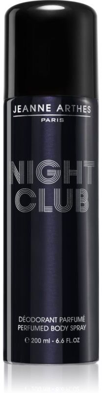 Jeanne Arthes Night Club déodorant en spray pour homme 200 ml