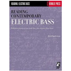 Reading Contemporary Electric Bass, Fachbücher von Rich Appleman, Richard E. Appleman